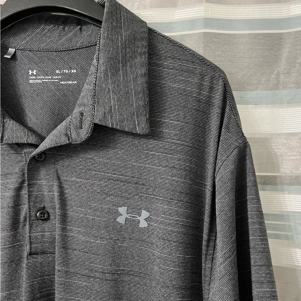 Under Armour Gray Performance Polo - Picture 4 of 6